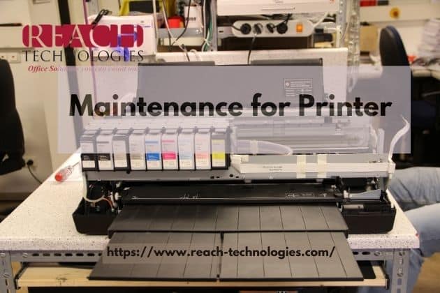 Maintenance for Printer