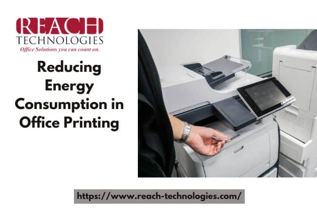 Reducing Energy Consumption in Office Printing